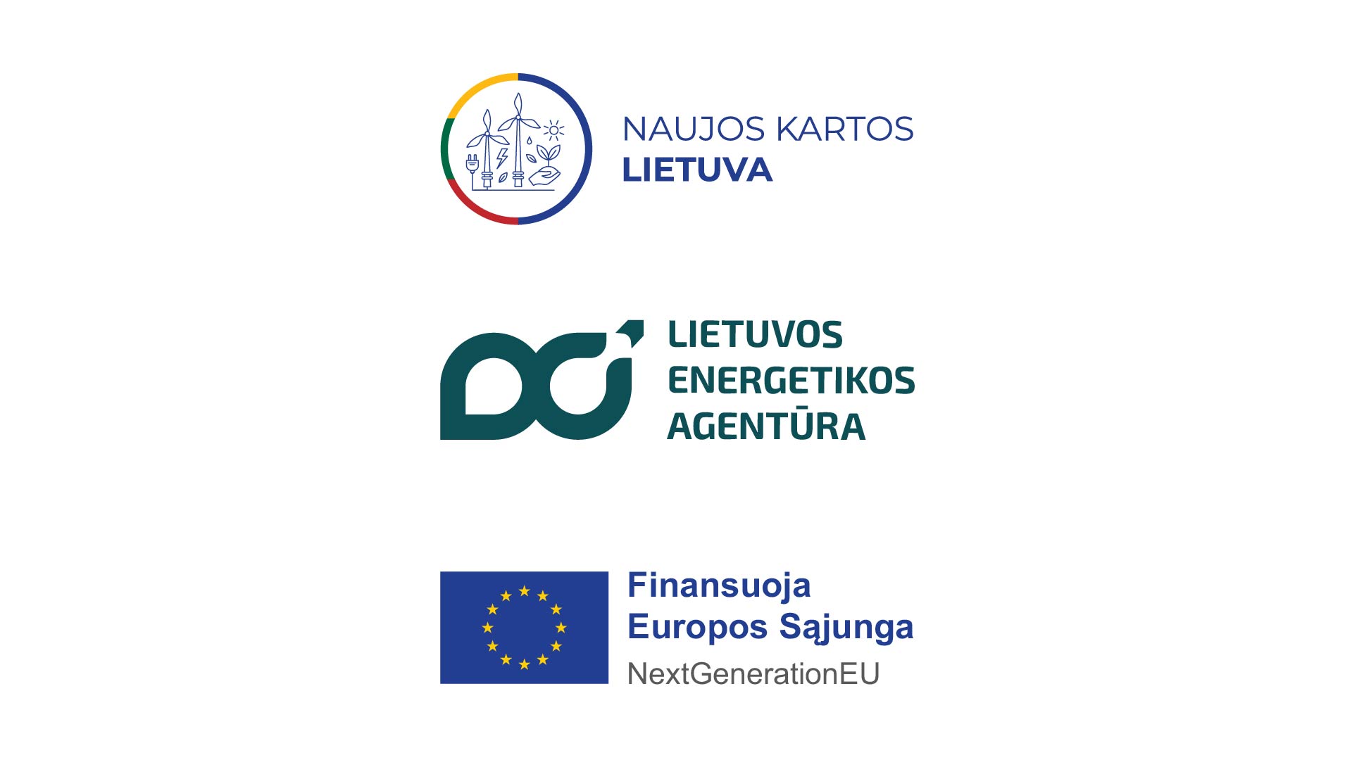 ES ir LEA logotipai